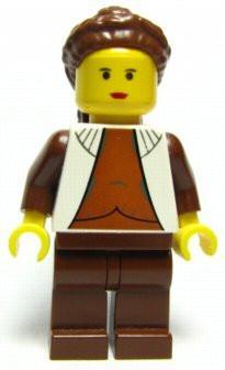 LEGO Minifigure -- Princess Leia (Cloud City)-Star Wars / Star Wars Episode 4/5/6 -- SW0104 -- Creative Brick Builders